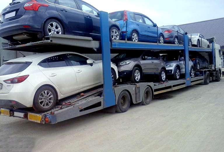 Перевозка автомобиля Jaguar XF 2011