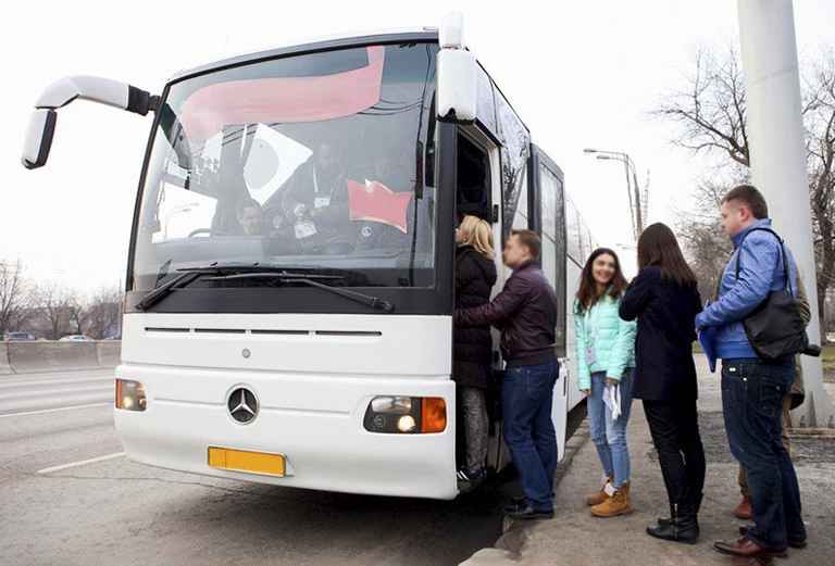 Аренда автобуса из Санкт-Петербург в Пено